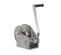 Cabrestante manual, acero inoxidable 304, cabrestante manual de autobloqueo bidireccional de 1200 libras, herramienta de elevación antioxidante para remolques de barcos y aplicaciones de aguas