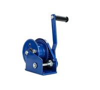 Cabrestante Manual Bidireccional Con Bloqueo Automático De 1200 Libras | Alzamiento de cuerda manivela manual resistente for remolque de remolque de barco(No Steel Wire 0m)