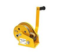 Cabrestante manual, cabrestante manual autoblocante de 1200LBS, molinete de barco de acero inoxidable, camión, polipasto de elevación Manual automático(2Pcs Cordless)