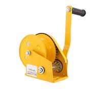 Cabrestante manual con cable de 10 m, potencia de tracción de 500 kg, relación de engranaje 4:1, trinquete bidireccional, ideal para barcos, camiones, remolques, solución de elevación y remolque de