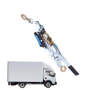 Cabrestante Manual con Cable - Tensor de Trinquete con Gancho Doble,Tensador De Cable Con Doble Gancho Y Trinquete | Para Tirar, Prensar, Jardinería, Embalaje, Instalación, Enmarcado, Barandillas De T