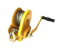 Cabrestante manual de 1200 libras autoblocante para barco, remolque, cuerda de alambre resistente, uso marino, solución de cabrestante duradera y fiable