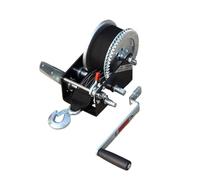 Cabrestante manual de 2500 libras para remolques de barco, cabrestante de mano resistente para una fácil carga y descarga de barcos, solución de cabrestante portátil para remolques y entusiastas de la