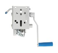 Cabrestante manual de 3 marchas, 2500 libras, cabrestante de mano con bloqueo de barco, cabrestante de mano para remolques y garajes de elevación