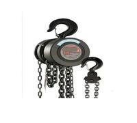 Cabrestante manual de 5 toneladas de 1,5 a 9 m, bloque de grúa resistente, ideal para remolques y barcos, herramienta de tracción manual portátil, acabado negro para una máxima durabilidad