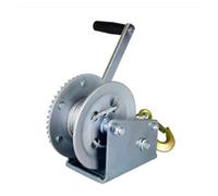 Cabrestante manual de 7 m de acero galvanizado autotensible para barcos y camiones, herramienta de elevación robusta para recuperación automática y elevación