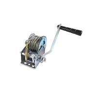 Cabrestante manual de 800 libras - Polipasto resistente para barco, manejo de carga, taller, herramienta de elevación y tracción fiable para uso doméstico e industrial