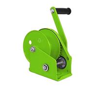Cabrestante manual de amarre de trinquete de 2 vías resistente para remolques y barcos, relación de transmisión 8:1, capacidad de 1088 kg, perfecto para soluciones de remolque y anclaje seguras