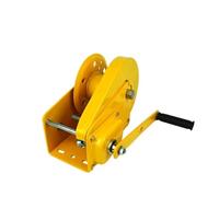 Cabrestante manual de cuerda de manivela - Capacidad de 1800 libras, 5 m de longitud, herramienta portátil de remolque y recuperación para barcos, camiones, remolques - ideal para arrastrar y levantar