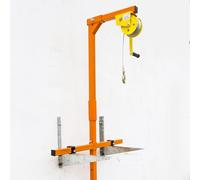 Cabrestante manual de grúa resistente para aire acondicionado, cable de acero galvanizado para instalaciones de techo y garaje mini divididos, solución de elevación fiable