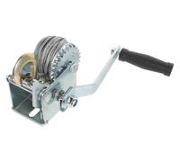 Cabrestante manual de manivela, cabrestante de mano de remolque resistente para cargar engranajes de 600 libras, mini cabrestante marino para un remolque eficiente