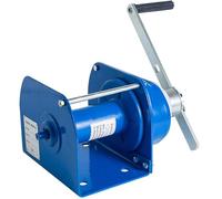 Cabrestante manual de remolque de barco resistente con trinquete de 2 vías, capacidad de 1100 libras para una carga segura y fácil de remolque y equipo de remolque fiable