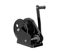 Cabrestante manual de trinquete bidireccional, con capacidad de 1100 kg/2400 lb, relación de transmisión 4:1, cabrestante resistente a la corrosión(360kg/800Lb)