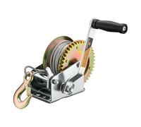 Cabrestante manual hasta 550kg 10m 4:1:1 Polipasto manual Torno de cable forestal Fuerza de tracción