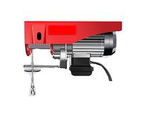 Cabrestante Manual Polipasto eléctrico, grúa de polipasto en miniatura for el hogar Gato control remoto portátil 650 W con gato cabrestante plano alambre