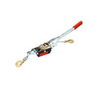Cabrestante manual, tensor manual para cables metálicos | Cabrestantes de remolque con doble ganchos | Para tirar de crimpado de arrastre de jardín, , marcos, puente, barandilla y herrajes