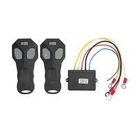 Cabrestantes, Kit de Control Remoto de Cabrestante Inalámbrico con Indicador Rango de 75 Pies Controlador Eléctrico Antiinterferencias de 12 V, Inalámbrico para Vehículos de Ajuste Universal