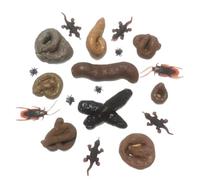 Caca De Broma Juguetes Blandos Exprimibles Realistas Halloween Con Mosca