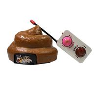 Caca de Velocidad de Control Remoto, 360 Pooper de Fiesta giratoria Falso | Simulación Fart Poop de Caca de Chiste Juguetes Truco Personas Hechas de Material ABS Duradero, Pint