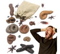 Caca Falsa de Perro Realista Divertidos Regalos Para Halloween Con