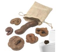 Caca Falsa Realista, Juguete De Broma De Caca De Mierda Realista, Accesorios De Broma Divertidos, Regalo De Truco para Perros, Artículos De Fiesta para Amigos