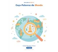 Caça-Palavras do Mundo: 10 sopas de letras com soluções - para crianças