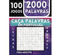 Caça Palavras: Letras Grandes | Sopa de Letras | MEV Games - Portuguese Word Search For Adults Large Print