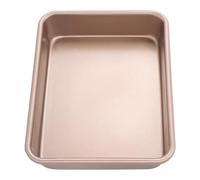 CaCaCook Bandeja de horno de acero al carbono Bandeja de horno rectangular Bandeja de horno rectangular portátil multifuncional para restaurante casero (rectangular mediana)