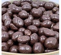 Cacahuetes con Chocolate Negro Sin Azúcares Añadidos 1Kg - Snack Saludable y Crujiente - Chocolate con Edulcorante (Maltitol)