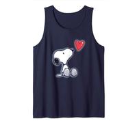 Cacahuetes - Corazón de Snoopy Camiseta sin Mangas