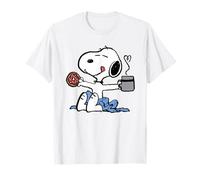 Cacahuetes - Donut Coffee Snoopy Camiseta