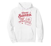 Cacahuetes - Vacaciones - Santa I Did My Best Christmas Letter Sudadera con Capucha