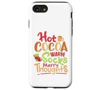Cacao Caliente, Calcetines Calientes, Pensamientos Felices Carcasa para iPhone SE (2020) / 7/8