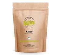 Cacao en polvo orgánico 10kg (10x1kg) - 100% cacao puro en polvo, muy desaceitado (11% grasa) - sin azúcar - sin aditivos - embotellado y controlado en Alemania - Biotiva