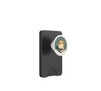 Cacao Mostaza y Tapa Dura para los Amantes de los Libros, lectores Kindle PopSockets PopWallet para MagSafe