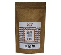 Cacao Puro Eco en Polvo Desgrasado 20-22% Vegano | 100% Ecológico, Comercio Justo, Sin Conservantes, Bebidas y Repostería, Sin Azúcares Añadidos