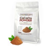 Cacao V Delta Cacao NO alcalinizado Polvo Puro Natural 500g 10/12% grasa, Sin Azúcar, Sin Gluten, Sin Alérgenos, Vegano, No GMO, Antioxidante y Flavonoides. Repostería, Chocolate Caliente, Smoothies