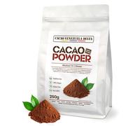 Cacao V Delta Cacao Puro en Polvo Alcalinizado 250g - Polvo 10/12 Sin Azúcar, Sin Gluten, Sin Alérgenos, Vegano y No GMO - Antioxidante con Flavonoides para una alimentación Óptima