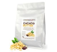 Cacao V Delta Manteca De Cacao Pura Desodorizada gotas 1Kg. Uso Alimentario y Cosmético - Manteca Sin Gluten Vegana Paleo y Keto Ideal Chocolates y Postres Sin Aditivos y Antioxidante
