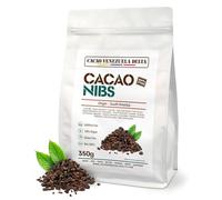 Cacao V Delta Nibs De Cacao Puro 350g - Puntas Premium Sin Azúcar Nibs Chocolate Negro Naturales Veganos Sin Gluten Antioxidantes Con Flavonoides No GMO