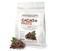 Cacao V Delta Pasta De Cacao Pura Ceremonial 250g de Origen Ecuador - Chocolate Negro 100% Puro sin Azúcar para Fundir y Reposteria - Masa De Cacao Sin Gluten, Antioxidante, Vegano
