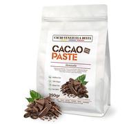 Cacao V Delta Pasta De Cacao Pura Ceremonial 250g de Origen Venezuela - Chocolate Negro 100% Puro sin Azúcar para Fundir y Reposteria - Masa De Cacao Sin Gluten, Antioxidante, Vegano
