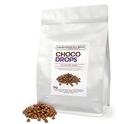 Cacao V Delta Pepitas de Chocolate con Leche 1 Kg Para Repostería - Chips de Chocolate para Hornear y Topping - 27% de Cacao No GMO, Sin Gluten, Premium, Puro, Natural