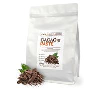 Cacao Venezuela Delta Pasta De Cacao Pura Ceremonial 1.5 Kg de Origen Venezuela - Chocolate Negro 100% Puro sin Azúcar para Fundir y Reposteria - Masa De Cacao Sin Gluten, Antioxidante, Vegano