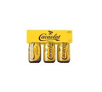Cacaolat Original Batido de Chocolate | Pack 6 x 200ml | Sin Gluten | Receta Auténtica desde 1933, Leche Letona, Botellín Original Listo para Tomar