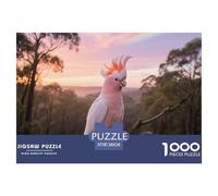 Cacatú del Mayor Mitchell1000 Piezas Rompecabezas Dificultad Fácil para Niños Mayores De 12 Años Desarrollo Mental Diversión Pájaro Regalo Ideal 38x26cm/1000pcs