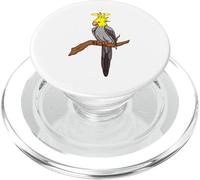 Cacatúa Halo Pájaro Espiritual Ángel Animal Art PopSockets PopGrip para MagSafe