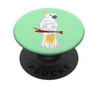 Cacatúa Loro Lindo Dibujo PopSockets PopGrip Adhesivo