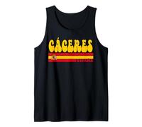 CÁCERES Ciudad España Vintage Estética Vacaciones de Verano Camiseta sin Mangas