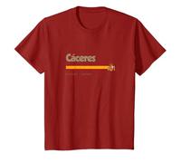 Cáceres Ciudad Española Vintage Bandera España Camiseta